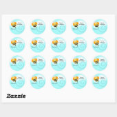 BEE HOP ROUND Hummeln Günstige Sticker (Blatt)