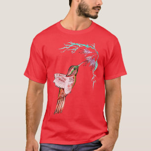 Bee Hummingbird Beautiful Bird Liebhaber T-Shirt
