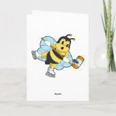 Bee Ice Hockey Eishockey-Stab Karte (Rückseite)