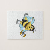 Bee Ice Hockey Eishockey-Stab Puzzle (Horizontal)