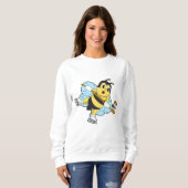 Bee Ice Hockey Eishockey-Stab Sweatshirt (Vorne ganz)