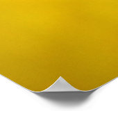 Bee In Zucchini Blume Print Poster (Ecke)