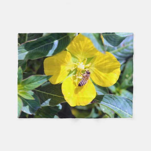 Bee-ing Productive Fleecedecke (Vorderseite (Horizontal))