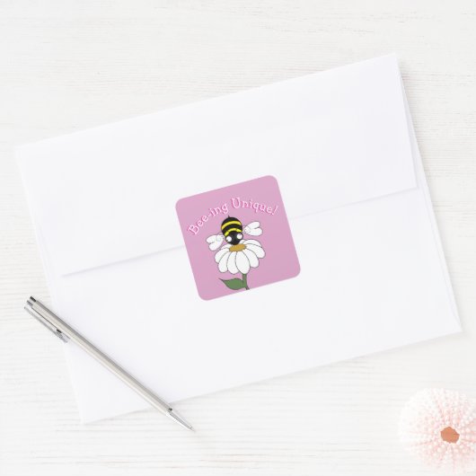 Bee-ing Unique Sticker (Umschlag)