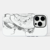 Bee iPhone 16 Pro Case (Rückseite (Horizontal))