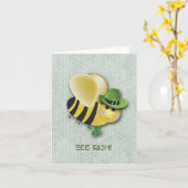 BEE Irish Card Karte (Gelbe Blume)