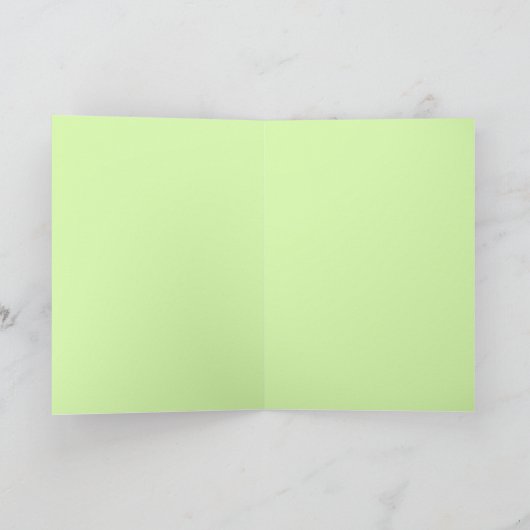 Bee Irish Funny St. Patrick's Day Karte (Innenseite)