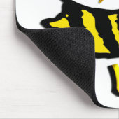 Bee Jewish Mousepad (Ecke)