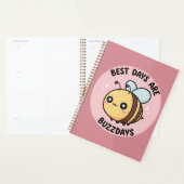 Bee Journal – Cute Pastel Bumblebee Notebook Planer (Anzeige)