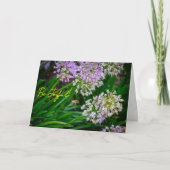 Bee Joyful: Encouragement Card Karte (Vorderseite)