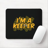 Bee-keeper Funny Beekeeng Pun Humor Honey Aarist G Mousepad (Mit Mouse)