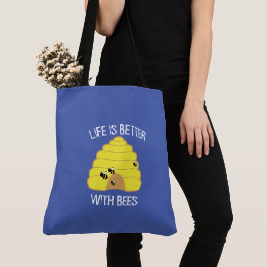 Bee Keeper Tote Bag | Mit Bienen ist das Leben bes Tasche (Von Nahem)