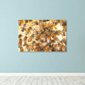 Bee keeping at Arlo’s Honey Farm Leinwanddruck (Insitu (Holzboden))