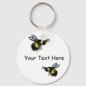 Bee Keychain Schlüsselanhänger (Vorderseite)