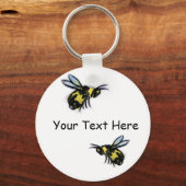 Bee Keychain Schlüsselanhänger (Vorderseite)