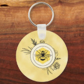 Bee Keychain Schlüsselanhänger (Vorderseite)