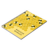 Bee Kid's Niedliche Biene Notizblock (Linke Seite)
