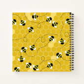 Bee Kid's Niedliche Biene Notizblock (Rückseite)