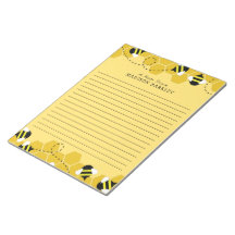 Bee Kid's Niedliches Beehive Stationary Notepad