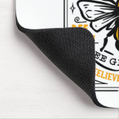 Bee Kind Bee Positive T-Shirt  Mousepad (Ecke)