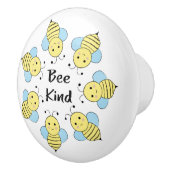 Bee Kind Bees Keramikknauf (Rechts)
