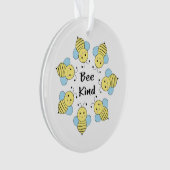 Bee Kind Bees Ornament (Vorderseite)