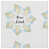 Bee Kind Bees Stoff (Nahaufnahme)