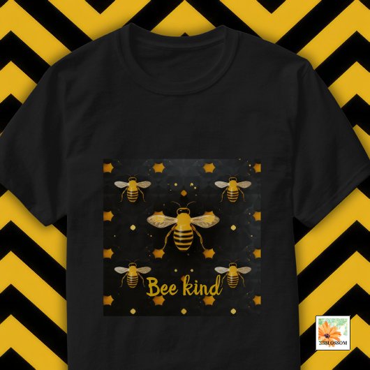 BEE KIND Bienenhalter-Geschenkeliebhaber T-Shirt