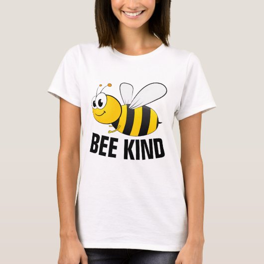 BEE KIND, BUMBLE BEE T - Shirt (Vorderseite)