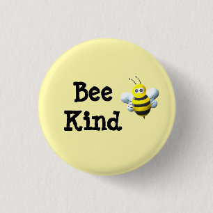 Bee Kind Bumblebee Button