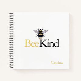 Bee Kind Bumblebee Journal Notizblock