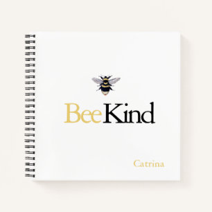 Bee Kind Bumblebee Journal Notizblock