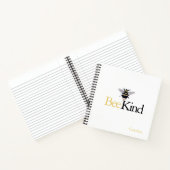 Bee Kind Bumblebee Yellow Black Journal Notebook Notizblock (Innenseite)