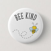 Bee Kind Button (Vorderseite)