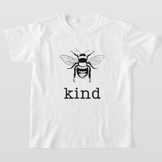 Bee Kind Christlich Kid's Tshirt (Ablage )