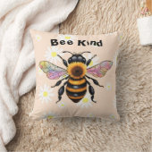 Bee Kind  Cushion Kissen (Decke)