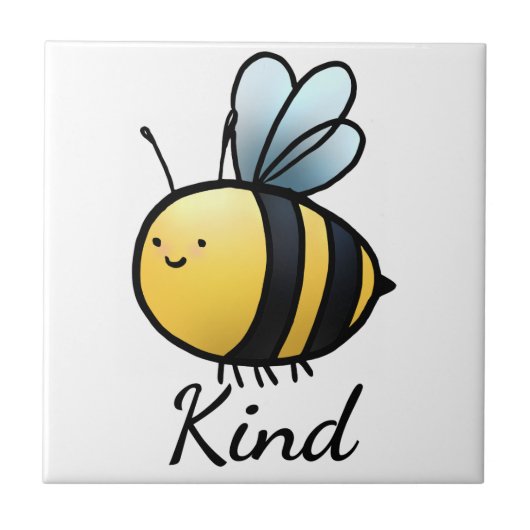 "Bee" Kind Fliese (Vorderseite)