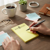 Bee Kind Gelbe und schwarze Hummel Post-it Klebezettel