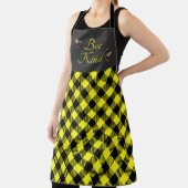 "Bee Kind" Gingham Schürze (InSitu)
