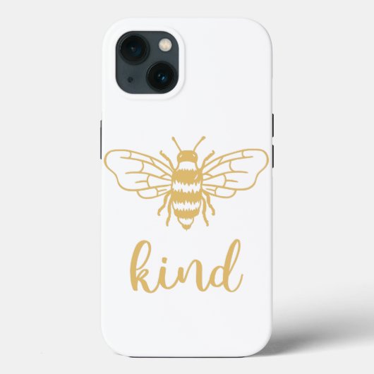 Bee Kind Gold Case-Mate iPhone Case (Rückseite)