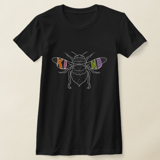 Bee Kind Graphic Design T - Shirt (Ablage )