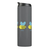 Bee Kind Gray Thermosbecher (Nach rechts gedreht)