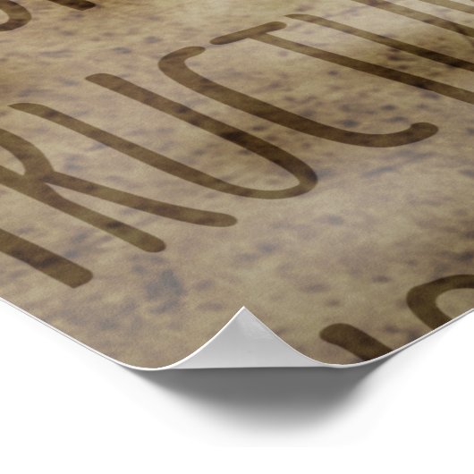 Bee Kind - Harmonic Nature Canvas Print Poster (Ecke)