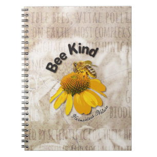 Bee Kind - Harmonious Nature Notizblock