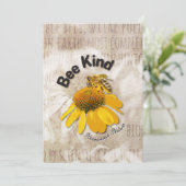 Bee Kind - Harmonische Natur (Stehend Vorderseite)