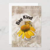 Bee Kind - Harmonische Natur (Vorne/Hinten)