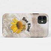 Bee Kind - Harmonische Natur Case-Mate iPhone Hülle (Rückseite (Horizontal))