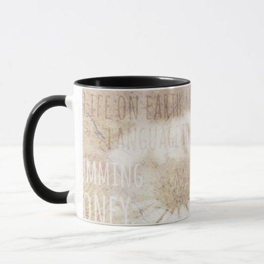Bee Kind - Harmonische Natur Tasse (Links)