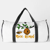 Bee Kind Hive Tree Duffle Bag (Rückseite)