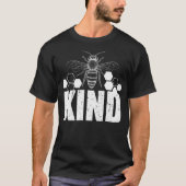 Bee Kind Honeycomb Graphic T-Shirt (Vorderseite)